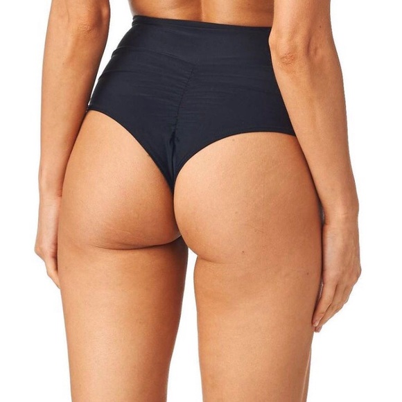 Montce Other - MONTCE Swim High Rise Bikini Bottom Black XS